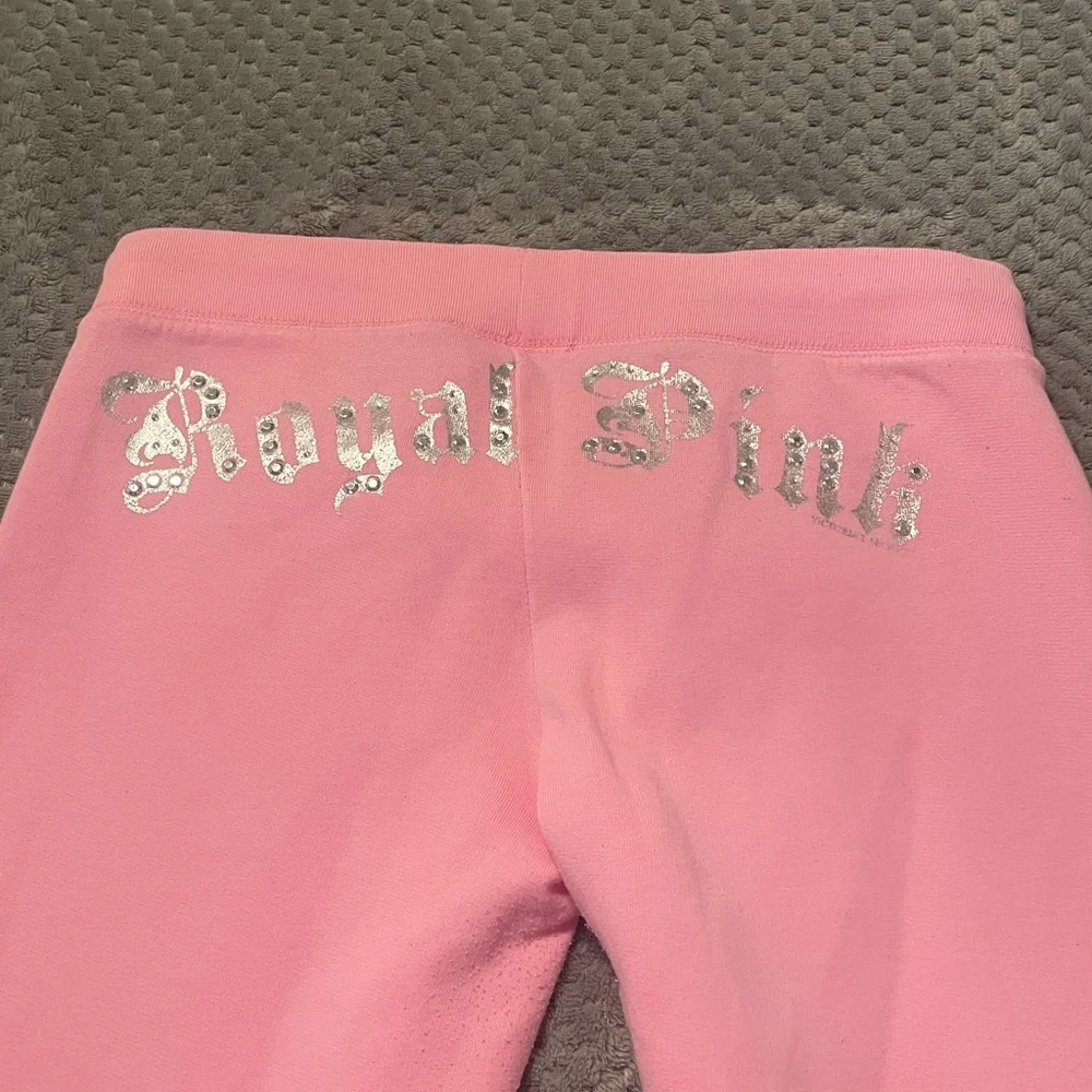 Pink Sweatpants with Silver Embellishment - Picture 5 of 7